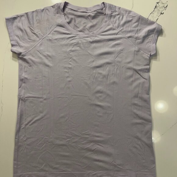 Lululemon - Swiftly Tech Short Sleeve Shirt 2.0 - Lavender Dew - Size 16 - Picture 4 of 11